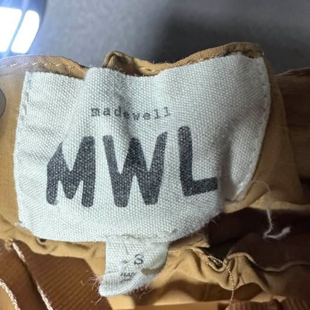 Madewell MWL Toffee hiking shorts Belted Nylon Shorts - Picture 6 of 7
